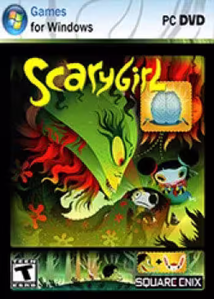 بازی کامپیوتر scary girl