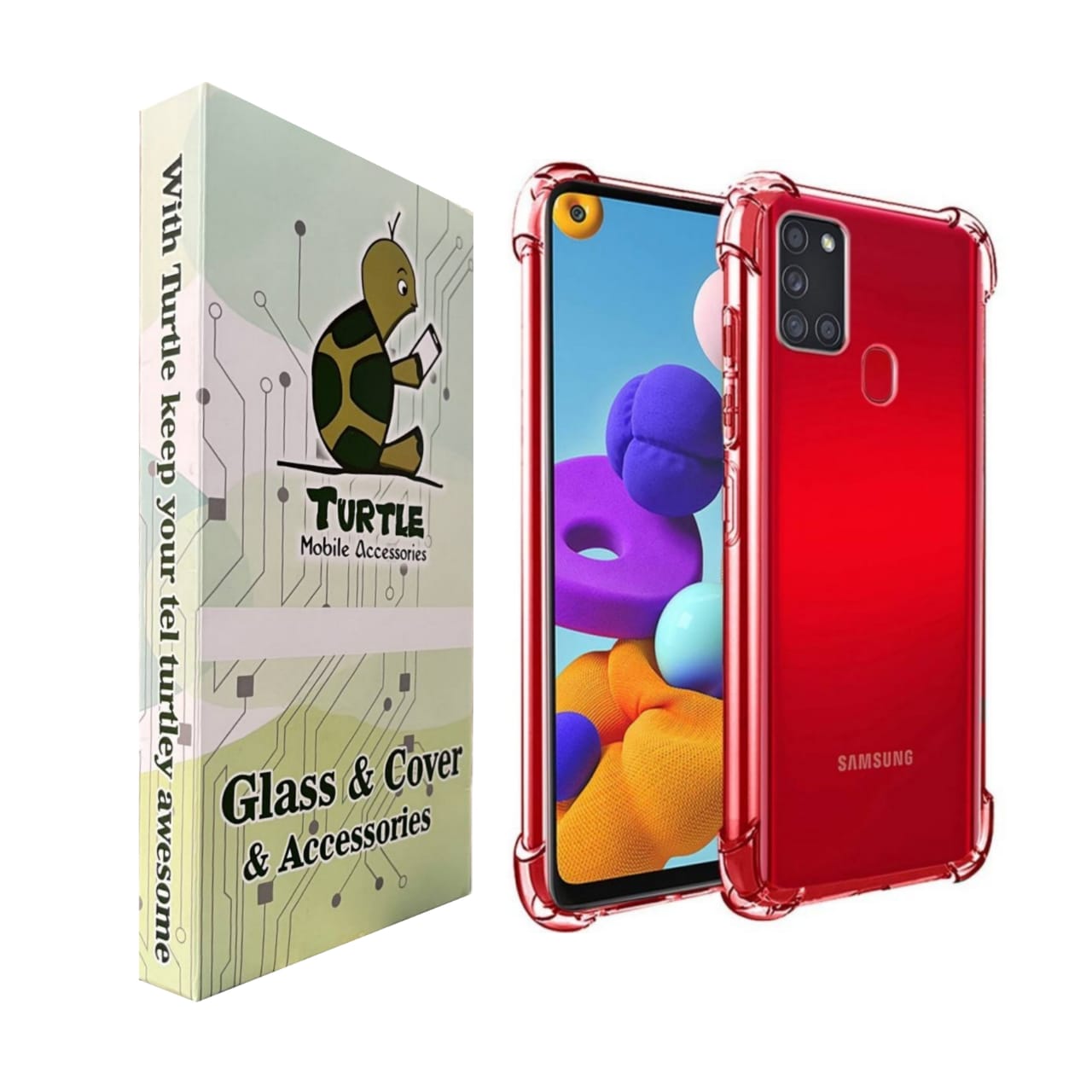 کاور ترتل مدل AirBag مناسب برای گوشی موبایل سامسونگ Galaxy A21s
