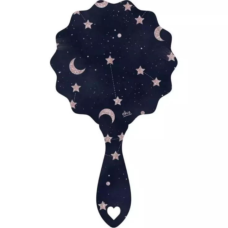 آینه دستی چوبی