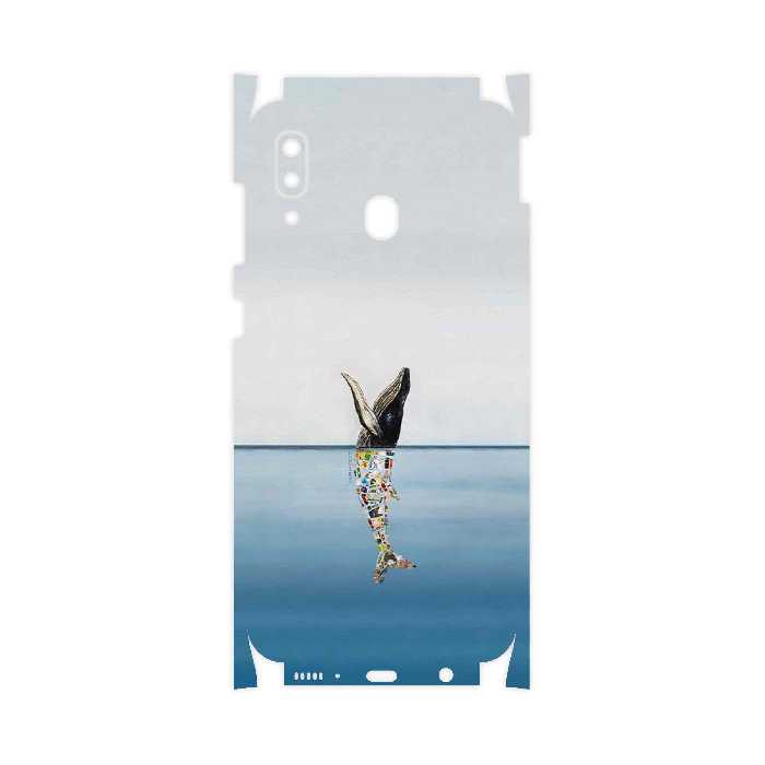 برچسب پوششی ماهوت مدل Collage of Sea Trash-FullSkin مناسب برای گوشی موبایل سامسونگ Galaxy M10s