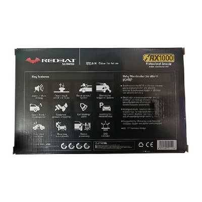 دزدگیر خودرو استیل میت مدل RX1000 کد REDBAT-03