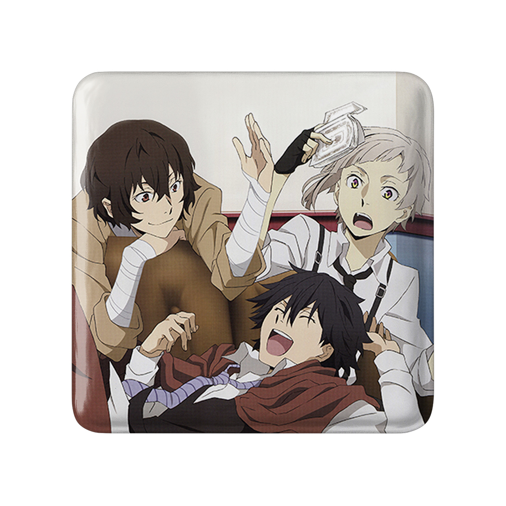 پیکسل خندالو مدل اتسوشی و رانپو و دازای انیمه سگ های ولگرد بانگو کد 11792