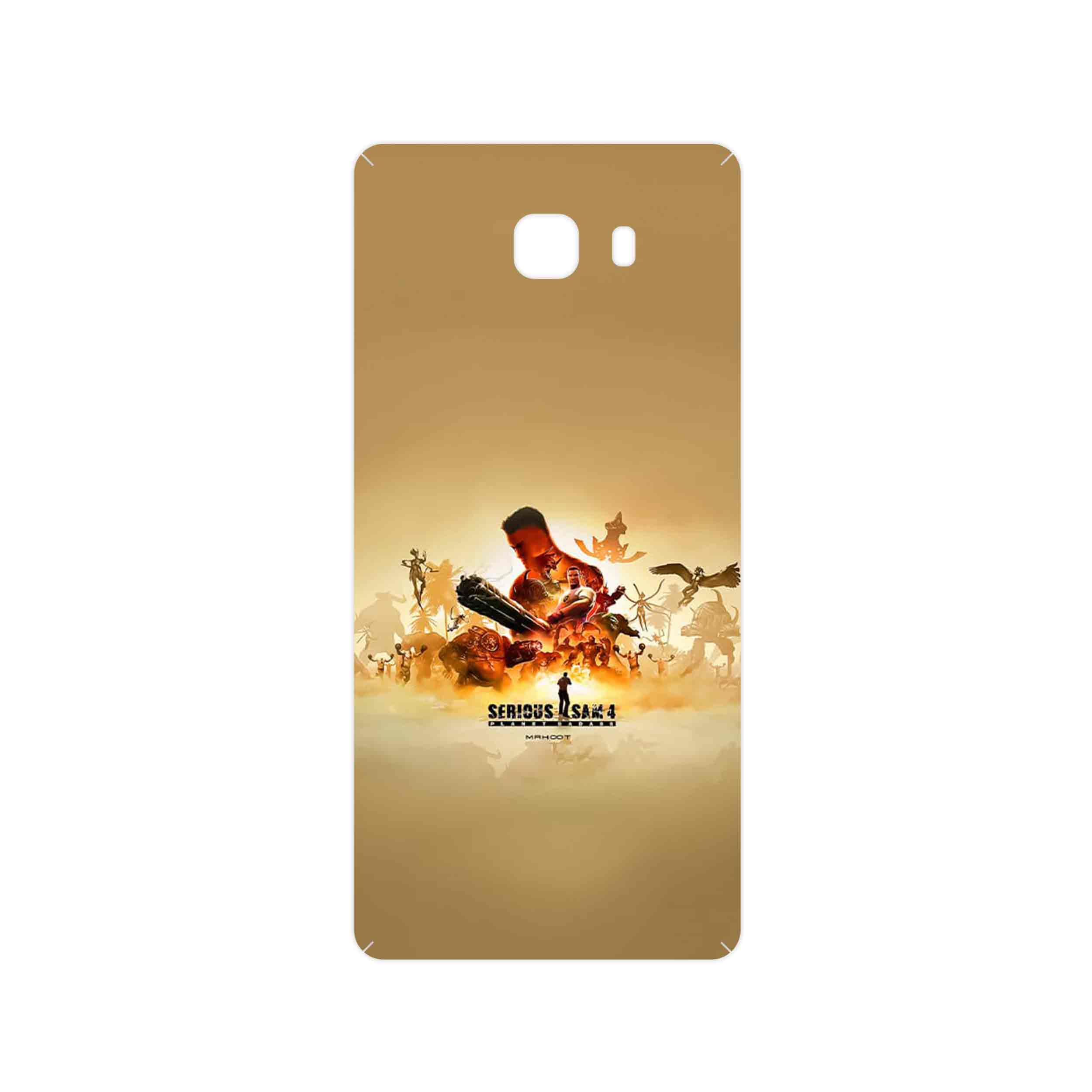 برچسب پوششی ماهوت مدل Serious Sam Game Series مناسب برای گوشی موبایل سامسونگ Galaxy C9 Pro