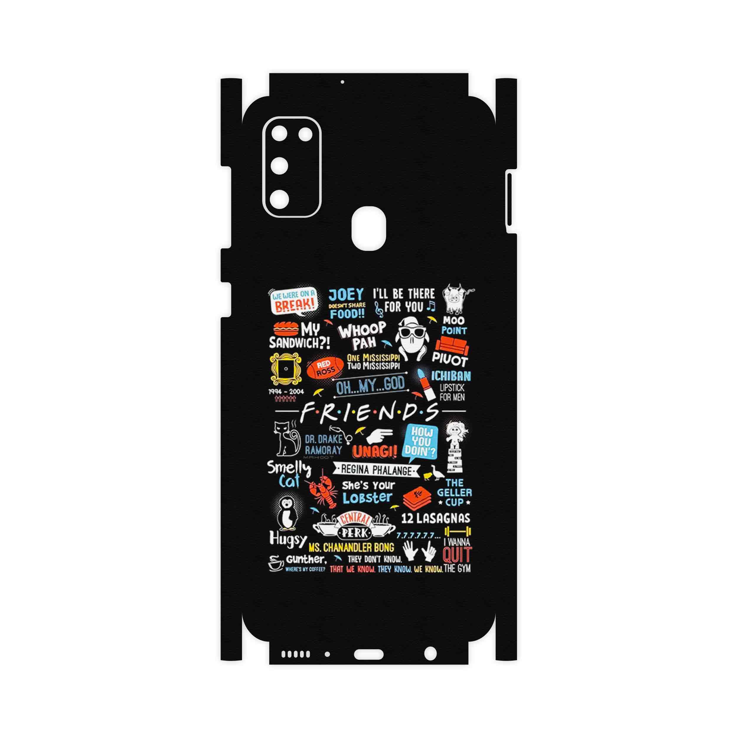 برچسب پوششی ماهوت مدل Friends 2-FullSkin مناسب برای گوشی موبایل سامسونگ Galaxy M21