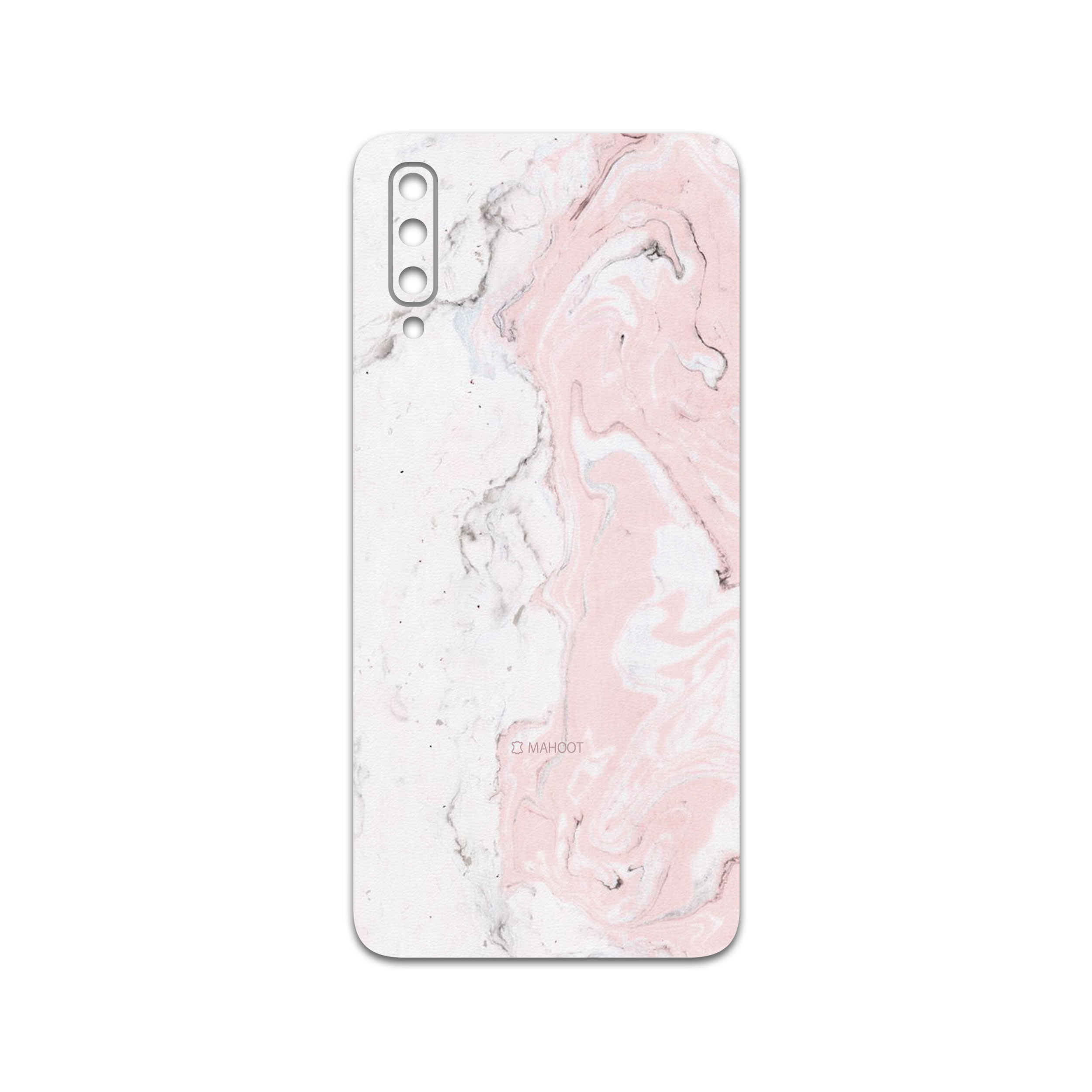 برچسب پوششی ماهوت مدل Blanco-Pink-Marble مناسب برای گوشی موبایل سامسونگ Galaxy A70