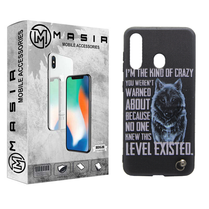 کاور مسیر طرح wolf مدل nw-01 مناسب برای گوشی موبایل سامسونگ Galaxy A60 