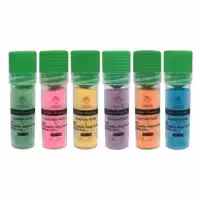 پودر رنگ رزین اپوکسی اوریران مدل GLITTER Powder حجم 15 میلی لیتر بسته 6 عددی