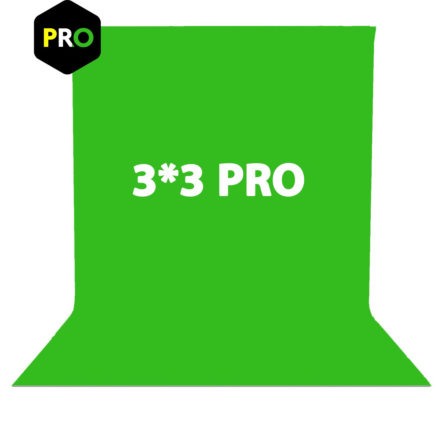 پرده کروماکی 3*3 مدل PRO