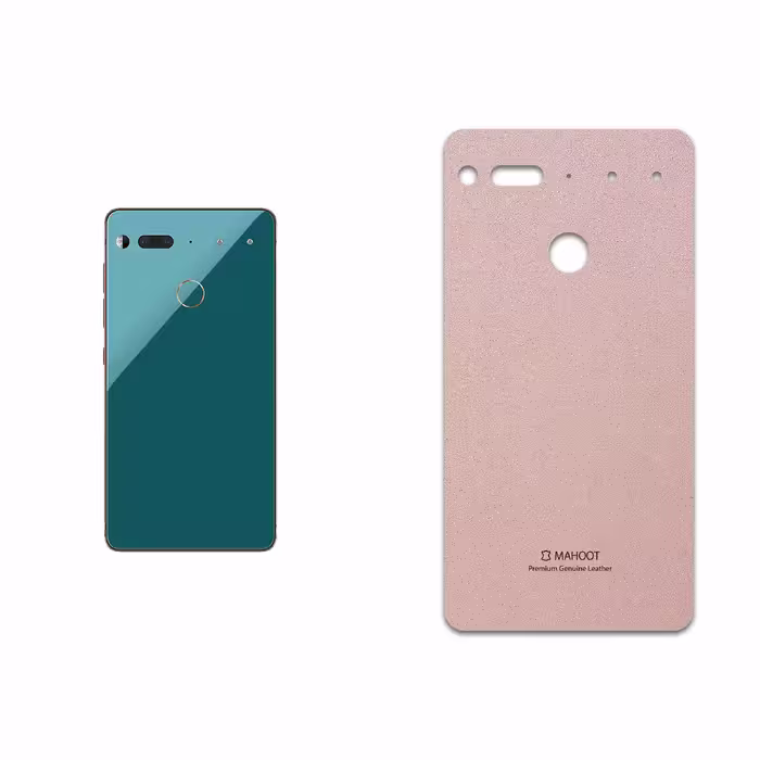 برچسب پوششی ماهوت مدل Rose Gold Leather مناسب برای گوشی موبایل اسنشال PH1