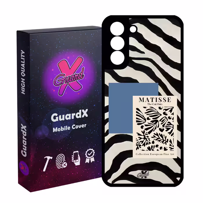 کاور گارد ایکس طرح Zebra مدل Glass10568 مناسب برای گوشی موبایل سامسونگ Galaxy S21 FE