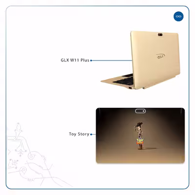 برچسب پوششی ماهوت مدل Toy Story مناسب برای تبلت جی ال ایکس W11 Plus
