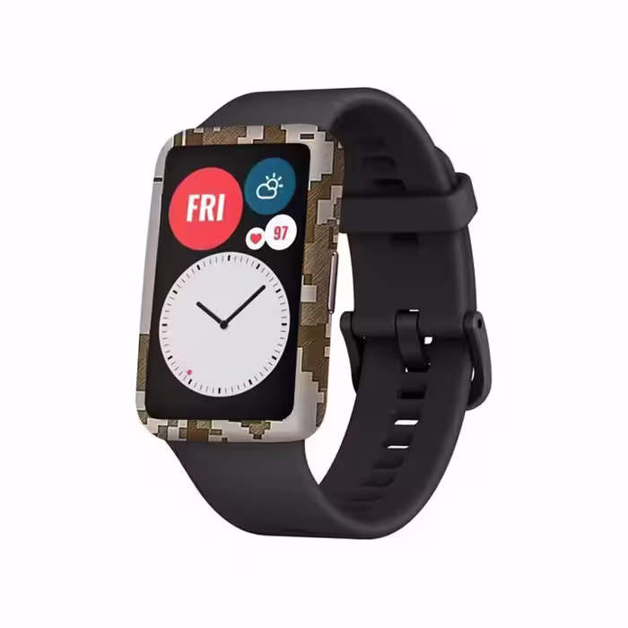 برچسب ماهوت طرح Army-Desert-Pixel مناسب برای ساعت هوشمند هوآوی Watch Fit | کالا برتری