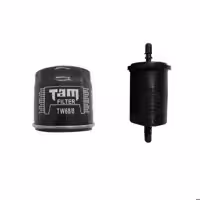 فیلتر روغن خودرو تام مدل TW 68/8 مناسب برای ساینا به همراه فیلتر بنزین تام