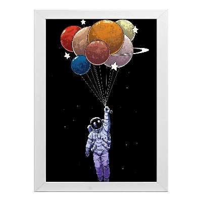 تابلو طرح فضانورد کد T213