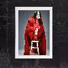 تابلو آرتیفن طرح billie eilish کد 129W مجموعه 2 عددی