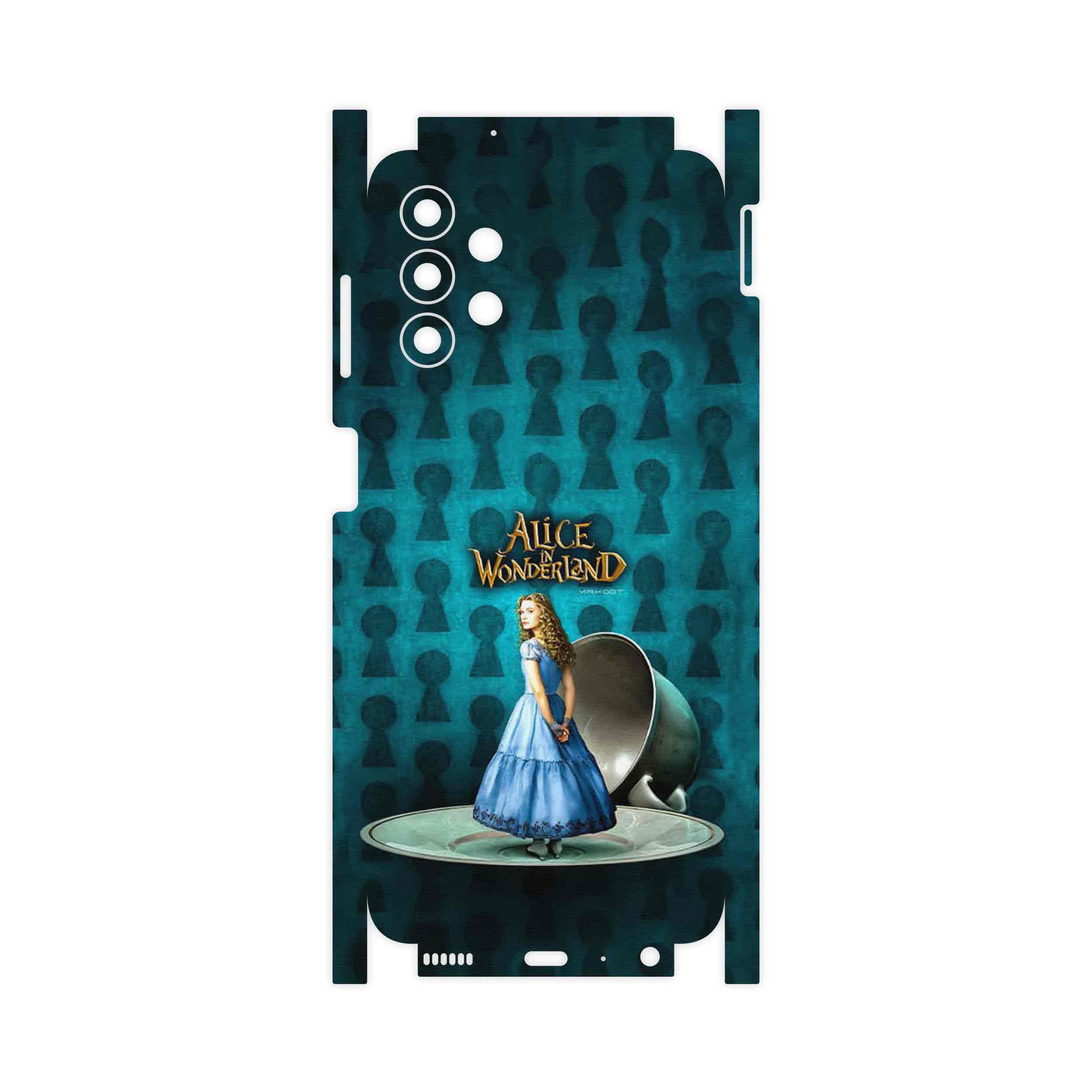 برچسب پوششی ماهوت مدل Alice in Wonderland-FullSkin مناسب برای گوشی موبایل سامسونگ Galaxy A13
