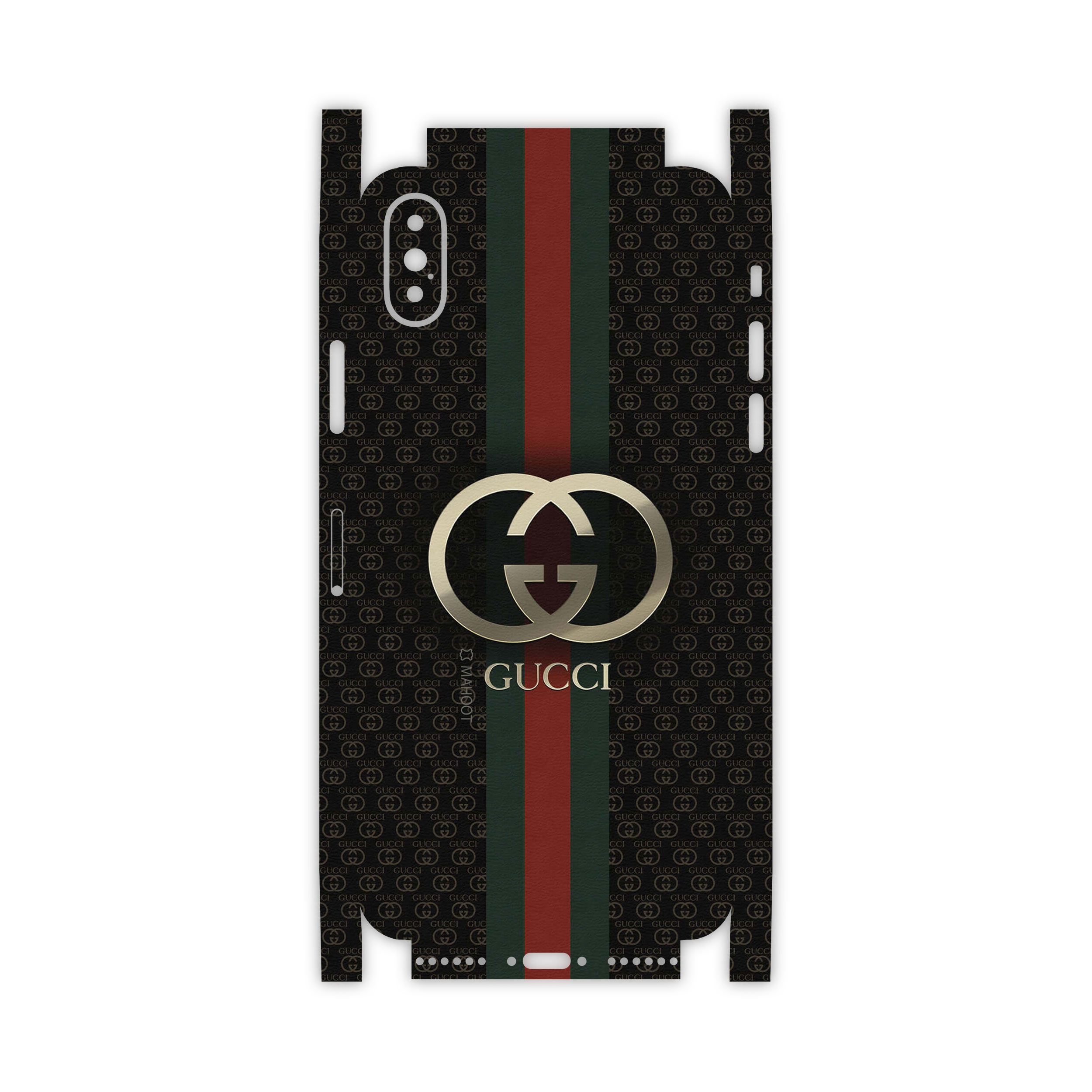 برچسب پوششی ماهوت مدل GCC-FullSkin مناسب برای گوشی موبایل اپل iPhone X