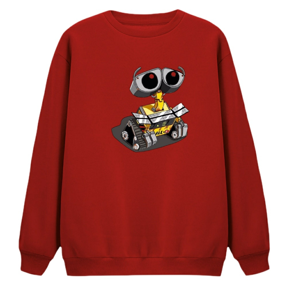 سویشرت زنانه مدل والی کد 4 رنگ قرمز