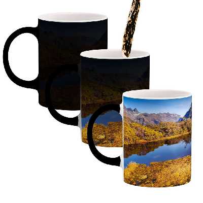 ماگ حرارتی طرح منظره رویایی و زیبا  مدل mgph14662