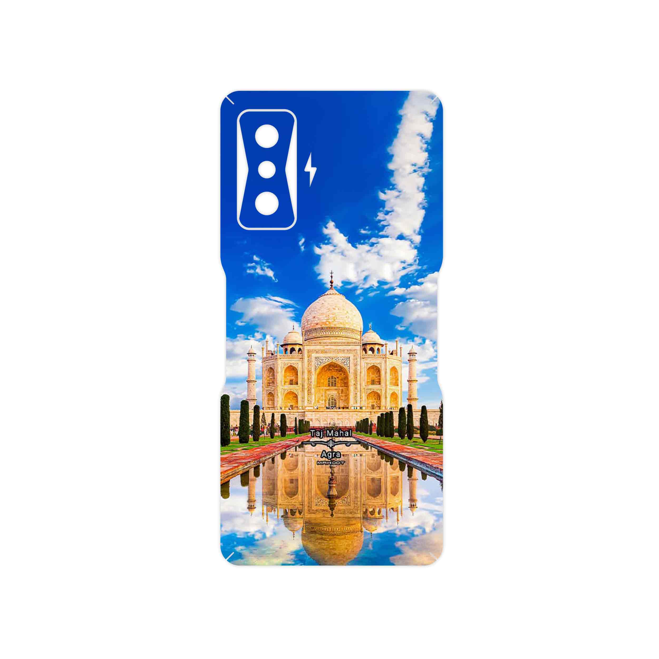 برچسب پوششی ماهوت مدل The Taj Mahal مناسب برای گوشی موبایل شیائومی Poco F4 GT 5G
