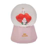 گوی موزیکال مدل حلقه قلب