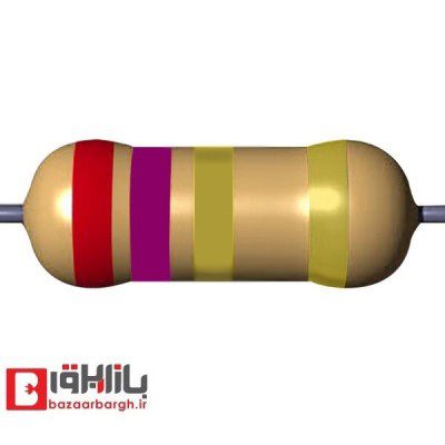مقاومت 2.7 اهم 1/4 وات 5 درصد
