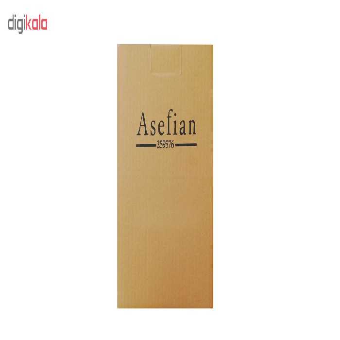 آباژور رومیزی آصفیان طرح کلارا steel مدل 2-MRK1