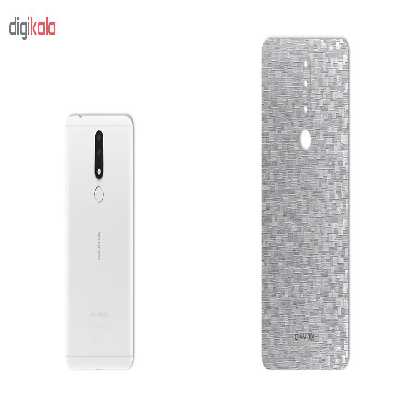 برچسب پوششی ماهوت طرح Silicon-Texture مناسب برای گوشی موبایل نوکیا 3.1plus