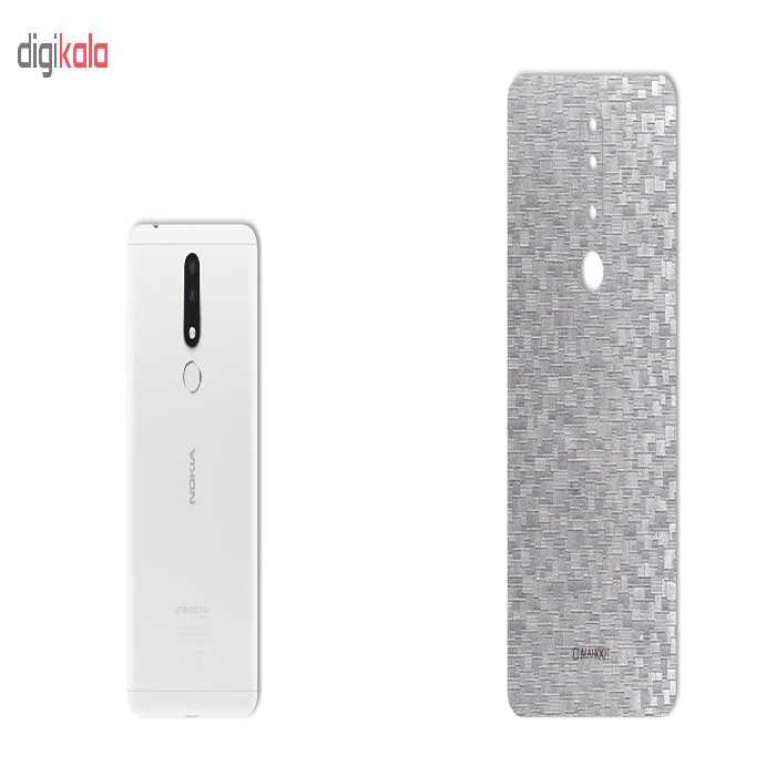 برچسب پوششی ماهوت طرح Silicon-Texture مناسب برای گوشی موبایل نوکیا 3.1plus