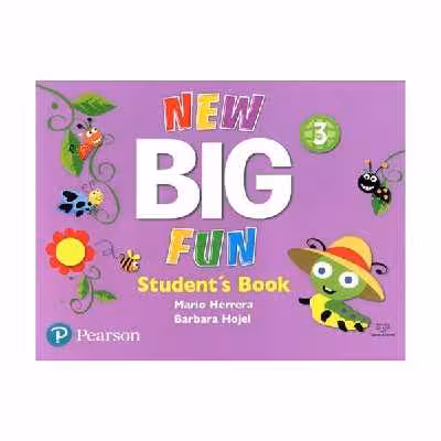 کتاب new big fun اثر Mario Herrera and Barbara Hojel انتشارات پيرسون 3 جلدی