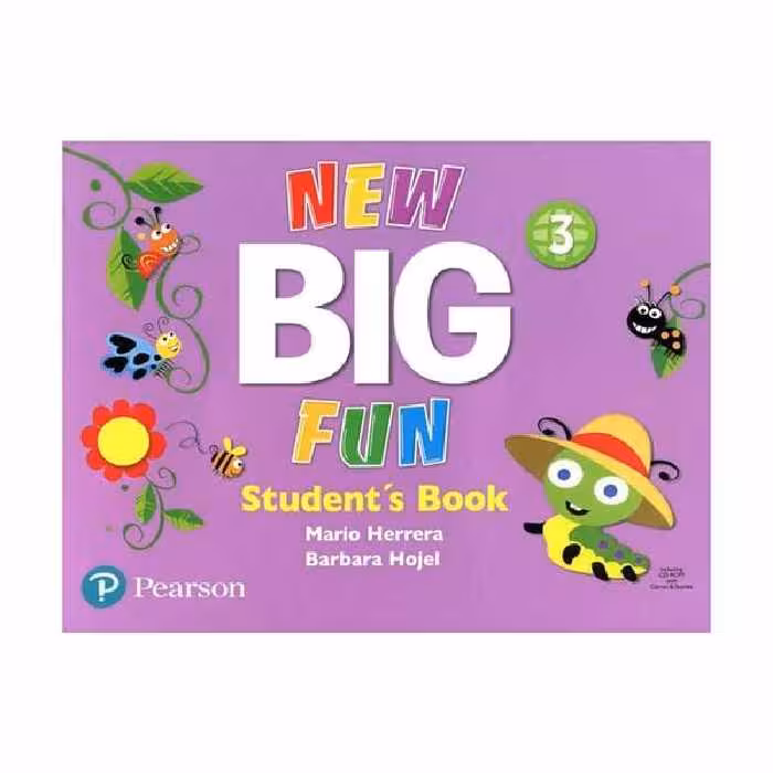 کتاب new big fun اثر Mario Herrera and Barbara Hojel انتشارات پيرسون 3 جلدی