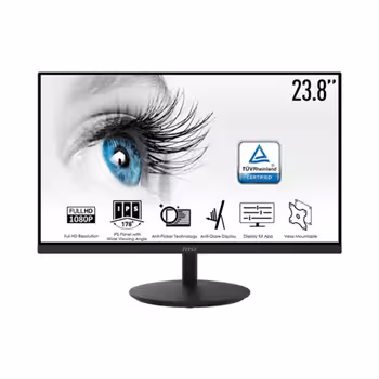 مانیتور 23.8 اینچ MSI مدل PRO MP242 • پایه ثابت