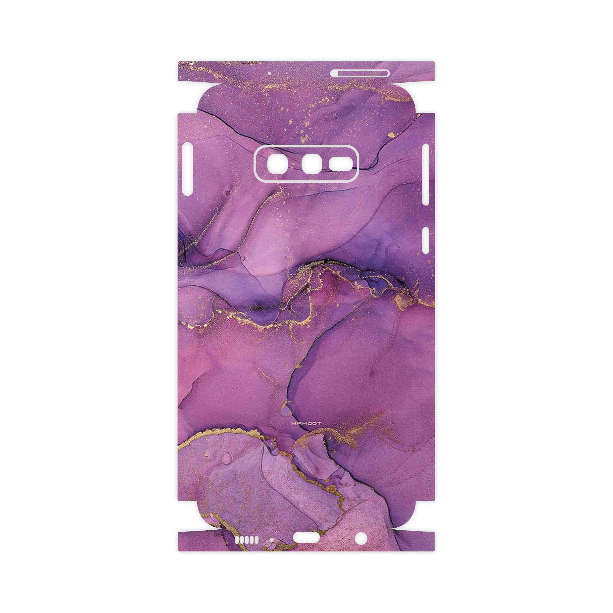برچسب پوششی ماهوت مدل Purple Marble-FullSkin مناسب برای گوشی موبایل سامسونگ Galaxy S10e