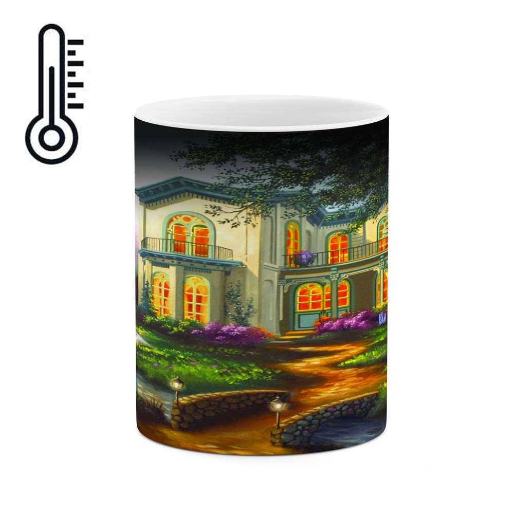 ماگ حرارتی کاکتی طرح نقاشی مدل mgh13790