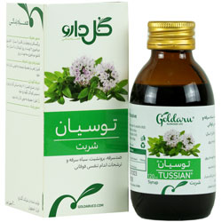 شربت سینه توسیان گل دارو