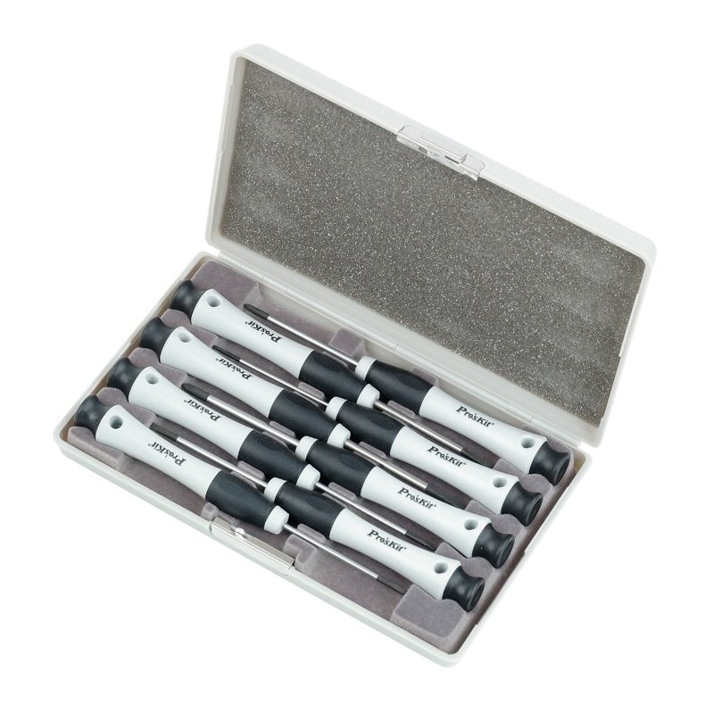 پیچ گوشتی پروسکیت مدل 8PK-SD002N مجموعه 8 عددی