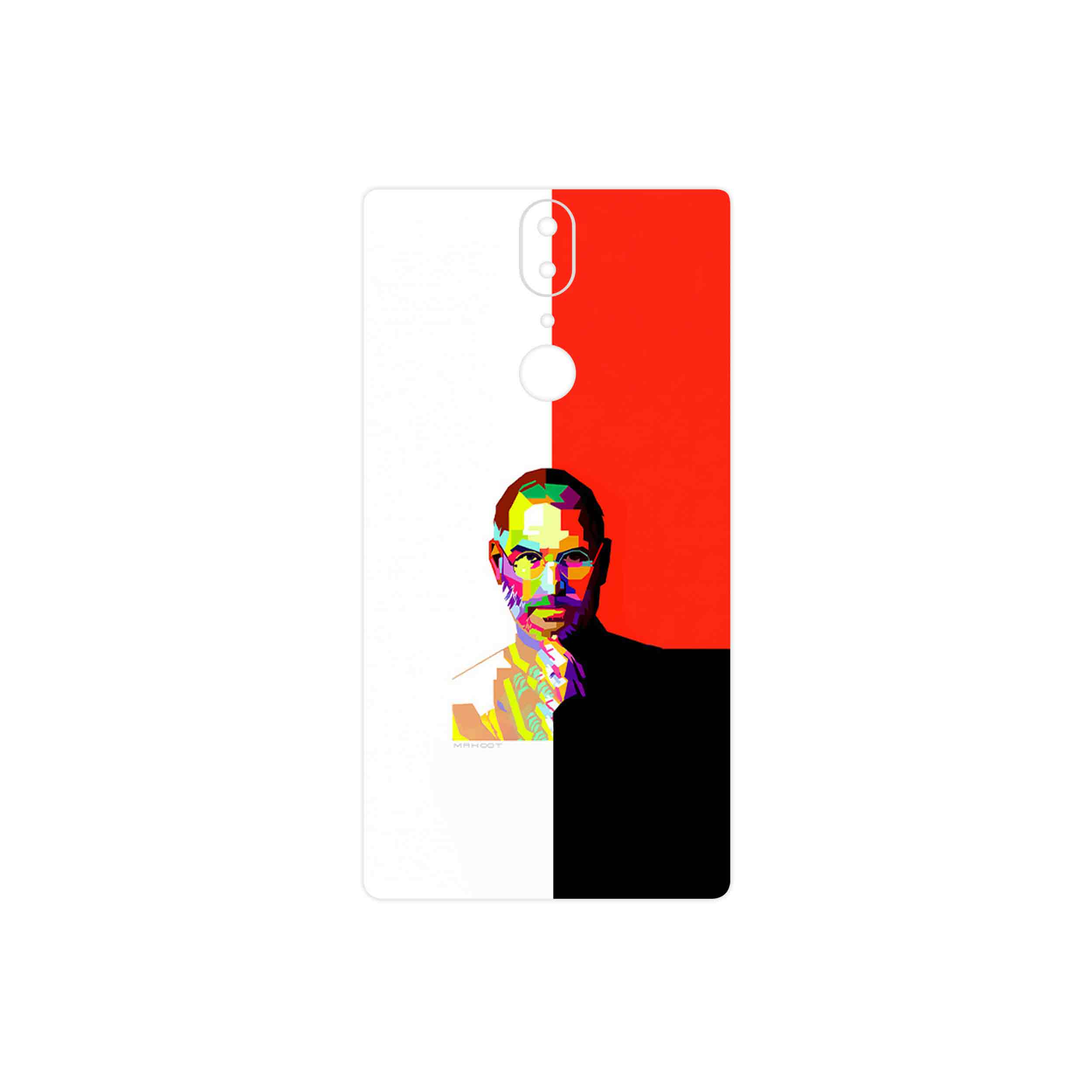 برچسب پوششی ماهوت مدل 1 Collage of Steve Jobs مناسب برای گوشی موبایل یومی Crystal