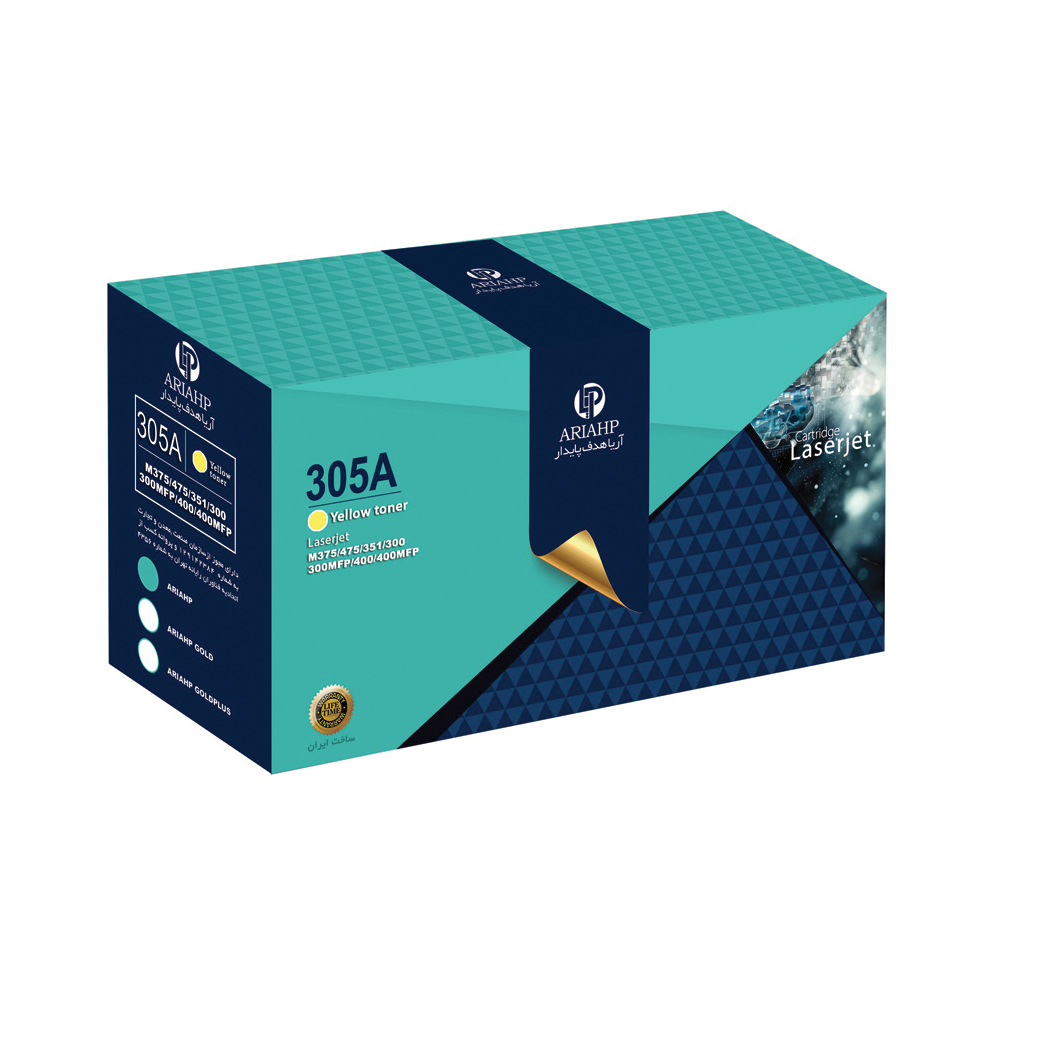 تونر زرد آریا اچ پی مدل 305A
