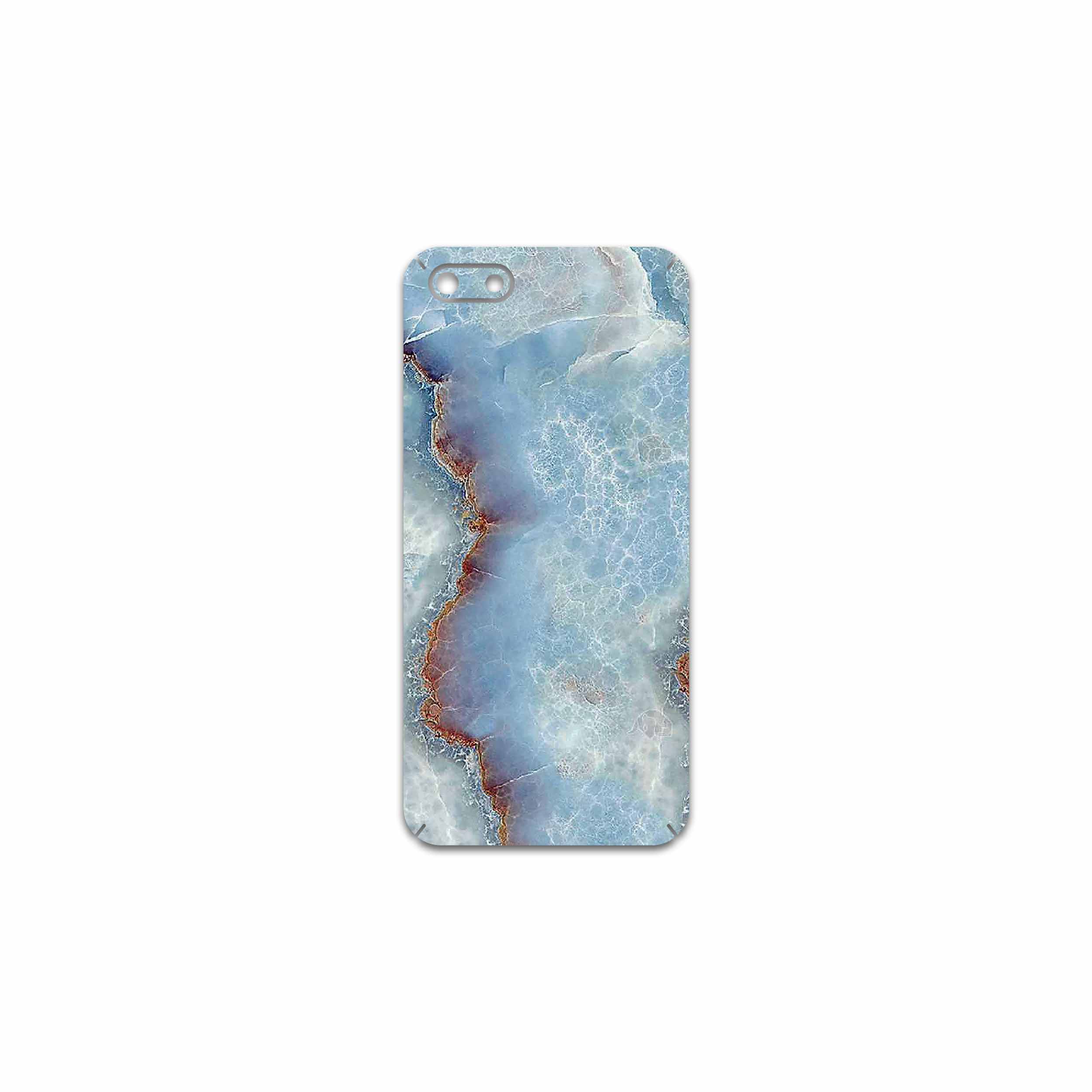 برچسب پوششی ماهوت مدل Blue Ocean Marble مناسب برای گوشی موبایل هوآوی Y5 Lite