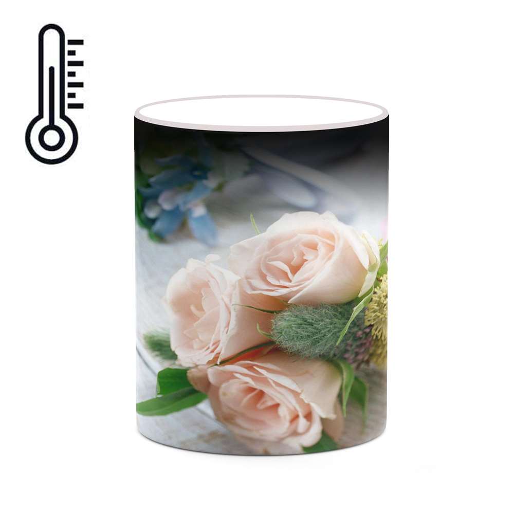 ماگ حرارتی کاکتی طرح Love مدل mgh20830