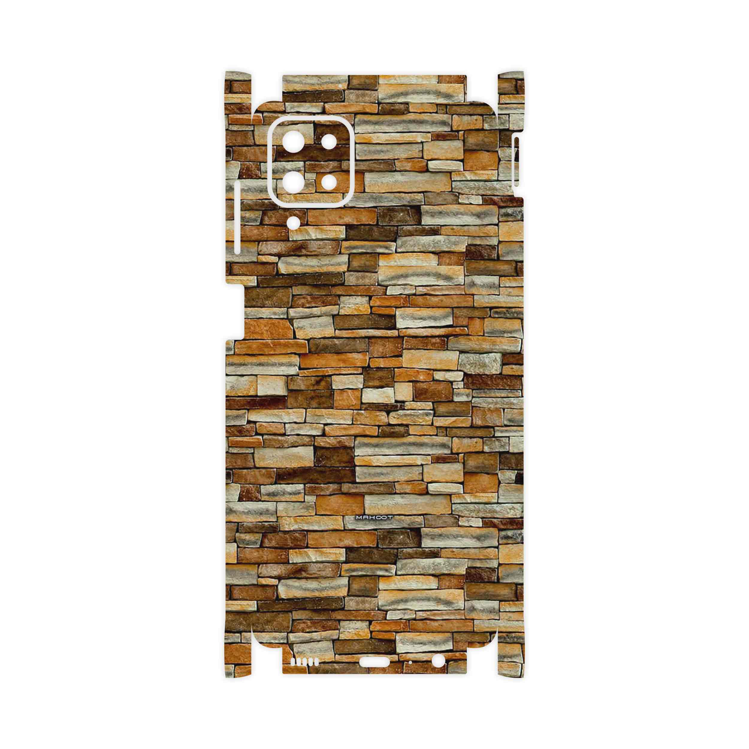 برچسب پوششی ماهوت مدل brickwall-FullSkin مناسب برای گوشی موبایل سامسونگ Galaxy A12