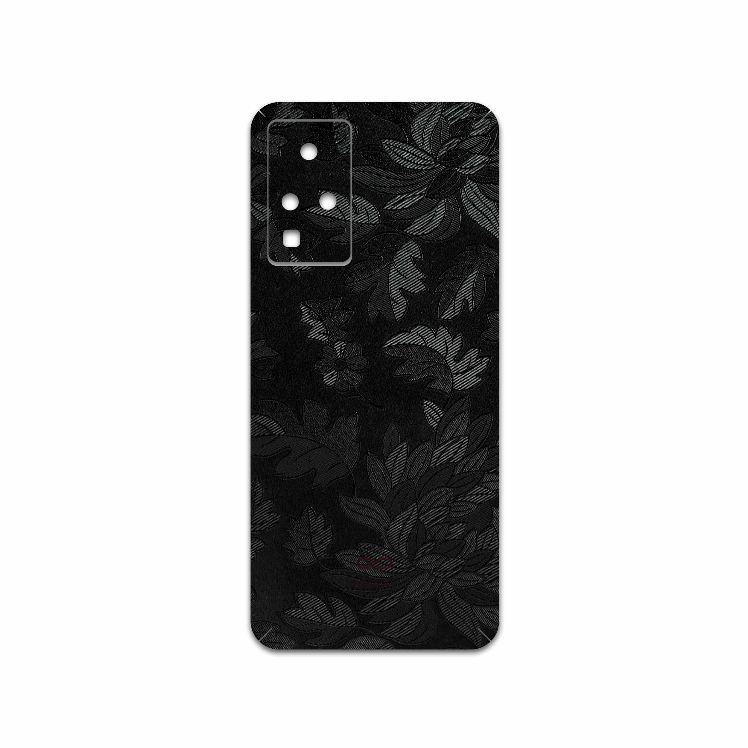 برچسب پوششی ماهوت مدل Black-Wildflower مناسب برای گوشی موبایل اینفینیکس Zero X