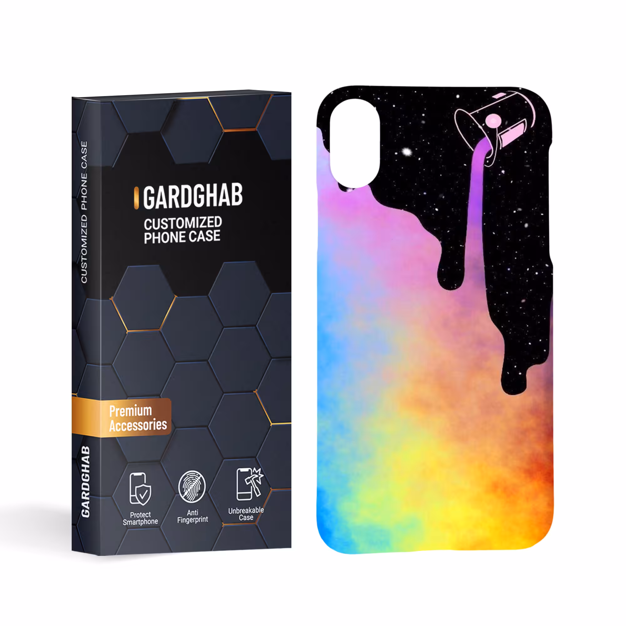 کاور گارد قاب مدل فانتزی مناسب برای گوشی موبایل اپل iphone x\xs