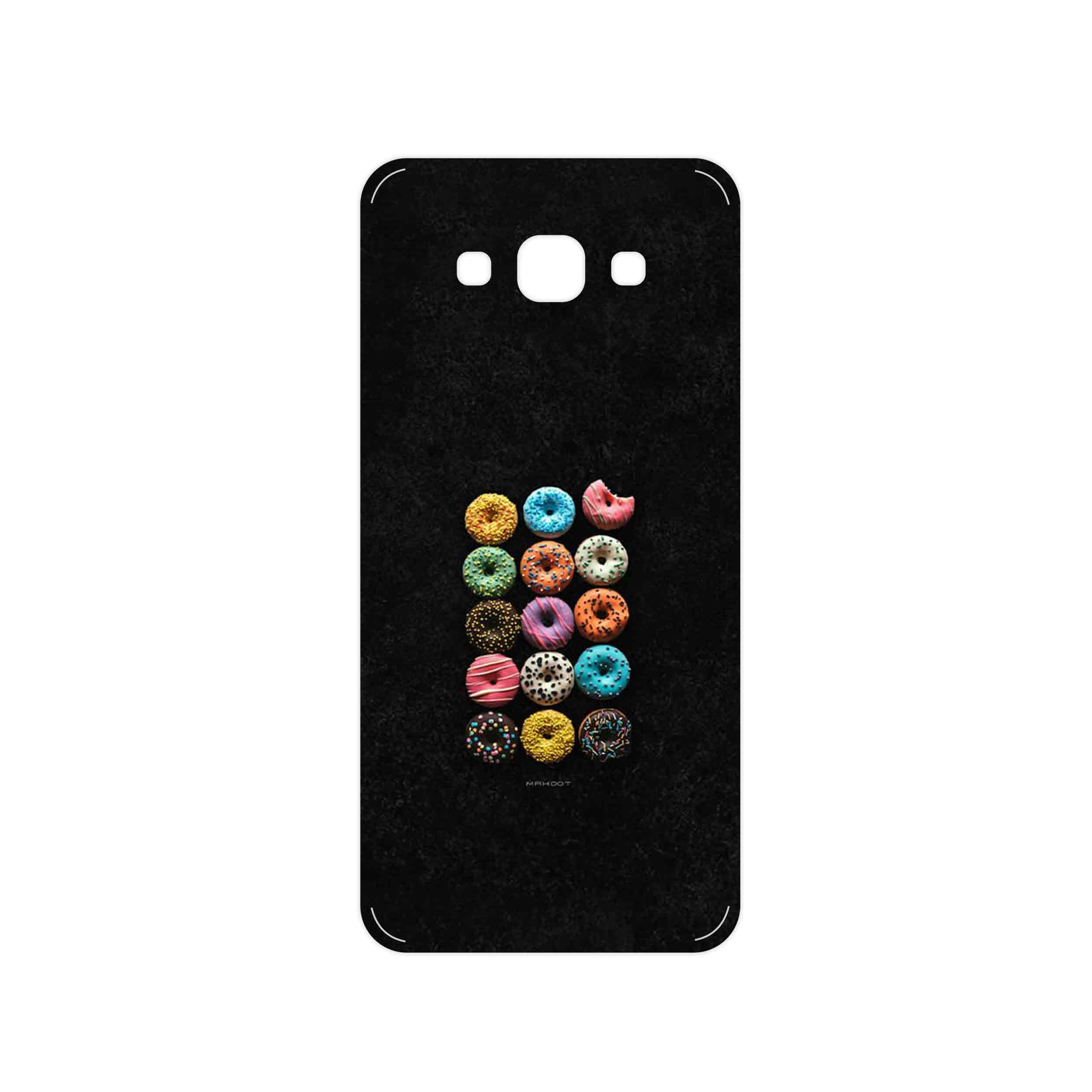 برچسب پوششی ماهوت مدل Doughnut مناسب برای گوشی موبایل سامسونگ Galaxy A8
