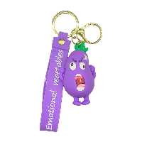 جاکلیدی مدل سیلیکونی طرح بادمجان عصبانی