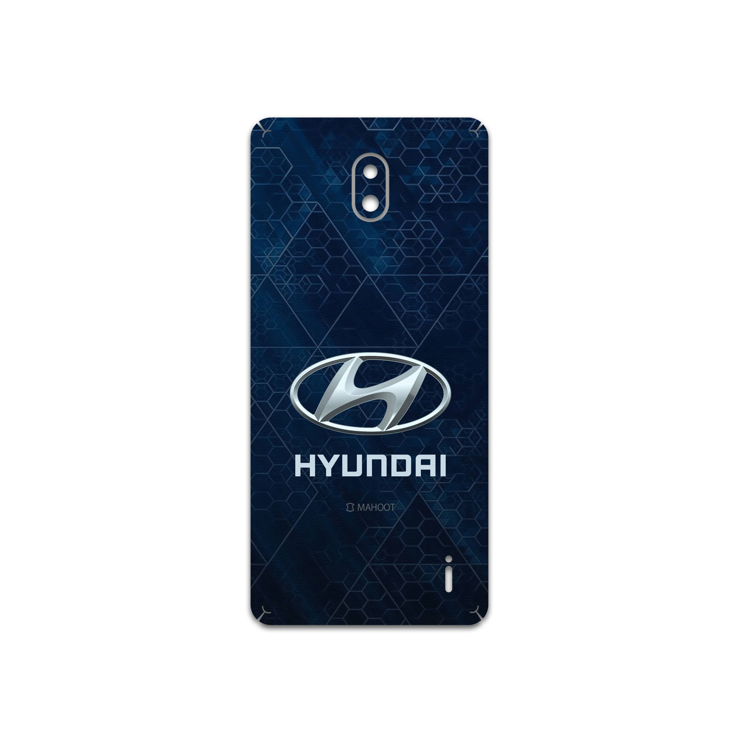 برچسب پوششی ماهوت مدل Hyundai مناسب برای گوشی موبایل نوکیا 1 Plus