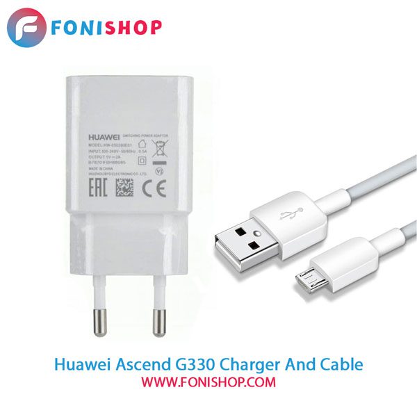 کابل و شارژر اصلی هواوی Huawei Ascend G330