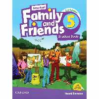 کتاب 5 American Family and Friends اثر Naomi Simmons انتشارات Oxford