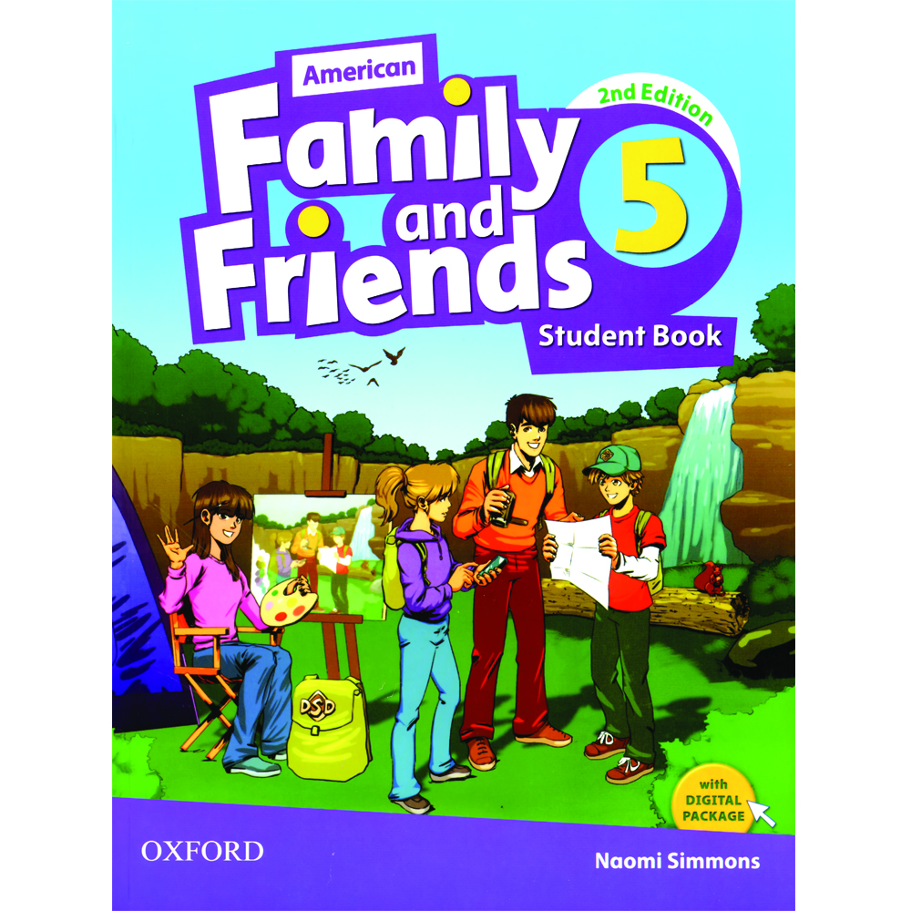 کتاب 5 American Family and Friends اثر Naomi Simmons انتشارات Oxford