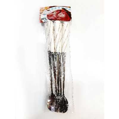 قاشق شربت خوری طرح پیچکی کد 112060 بسته6عددی